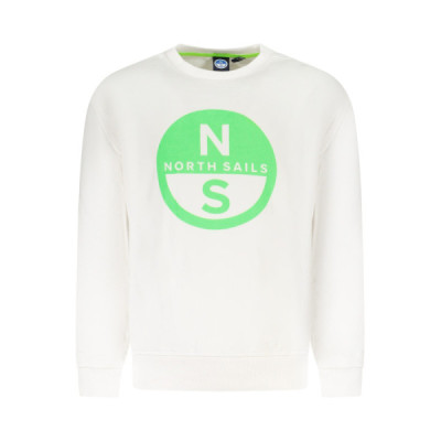 NORTH SAILS FELPA SENZA ZIP BAMBINO BIANCO