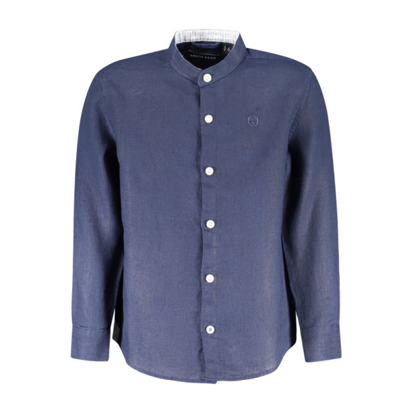 Camicia North Sails bambino blu – Maniche lunghe in cotone leggero – Stile elegante e marinaro con logo ricamato