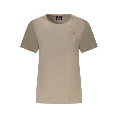 NORWAY 1963 T-SHIRT MANICHE CORTE DONNA BEIGE