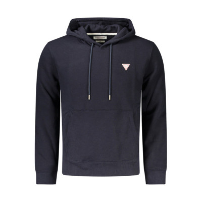 GUESS JEANS FELPA SENZA ZIP UOMO BLU
