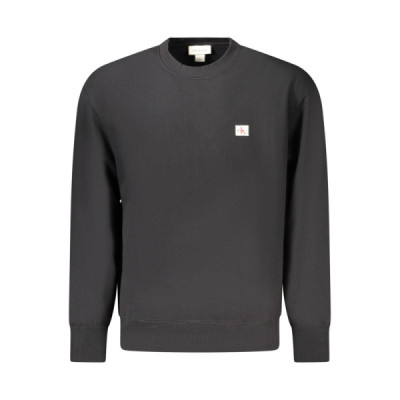 CALVIN KLEIN FELPA SENZA ZIP UOMO NERO