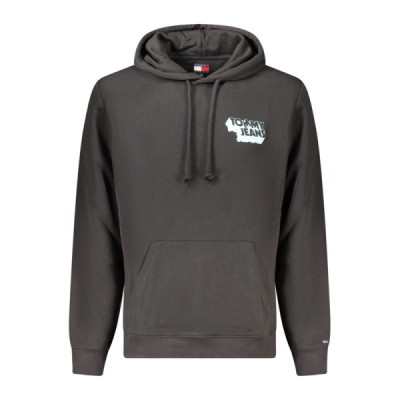 TOMMY HILFIGER FELPA SENZA ZIP UOMO NERO