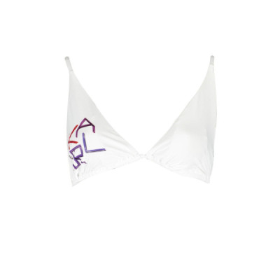KARL LAGERFELD COSTUME PARTE SOPRA DONNA BIANCO