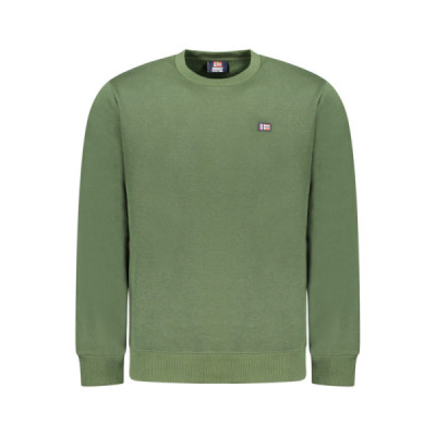 NORWAY 1963 FELPA SENZA ZIP UOMO VERDE