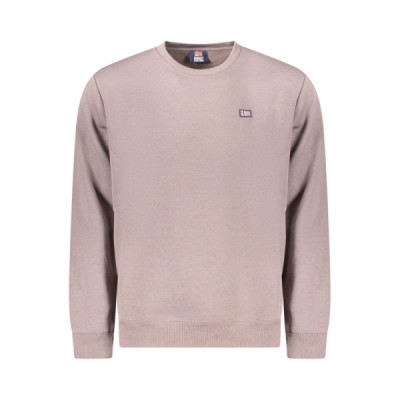 NORWAY 1963 FELPA SENZA ZIP UOMO MARRONE