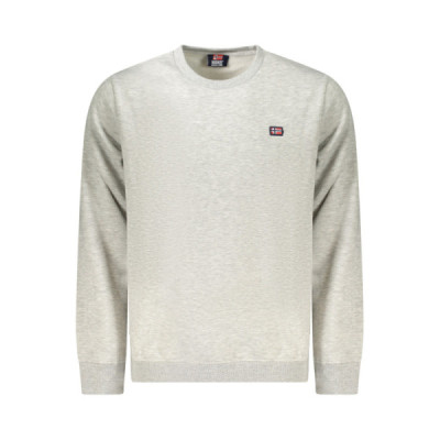 NORWAY 1963 FELPA SENZA ZIP UOMO GRIGIO