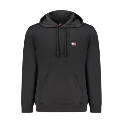 TOMMY HILFIGER FELPA SENZA ZIP UOMO NERO