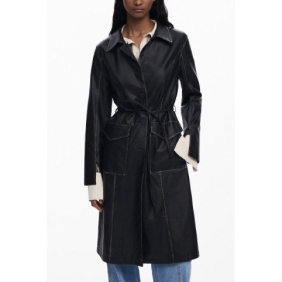 DESIGUAL CAPPOTTO DONNA NERO