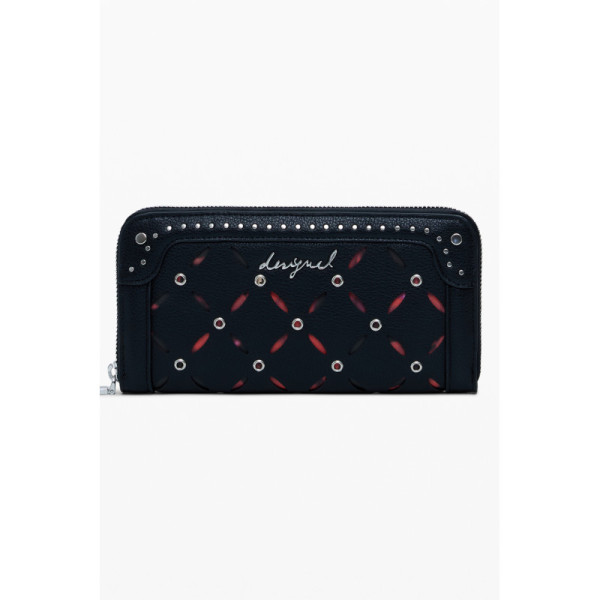 DESIGUAL PORTAFOGLIO DONNA NERO