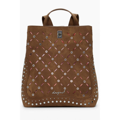 DESIGUAL ZAINO DONNA MARRONE