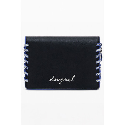 DESIGUAL PORTAFOGLIO DONNA NERO