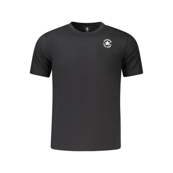 T-shirt Converse bambino nero – Maniche corte in cotone – Stile casual e urbano con logo frontale iconico