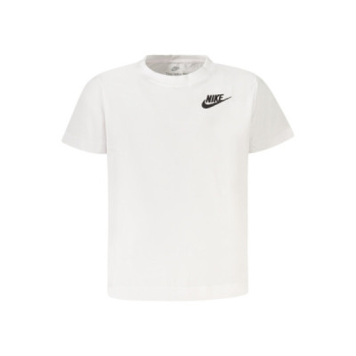 NIKE T-SHIRT MANICHE CORTE BAMBINO BIANCO