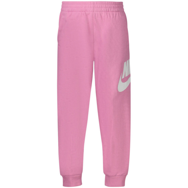 Pantalone tuta lungo Nike bambina rosa – Vita elasticizzata e logo frontale – Comfort e stile sportivo