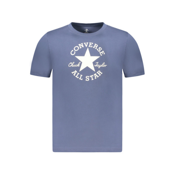 T-shirt Converse bambino blu – Maniche corte in cotone – Stile sportivo e casual con logo frontale iconico