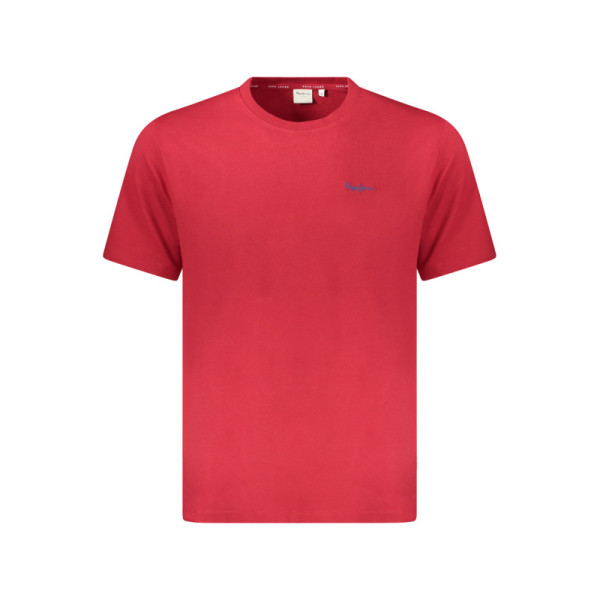 PEPE JEANS T-SHIRT MANICHE CORTE UOMO ROSSO