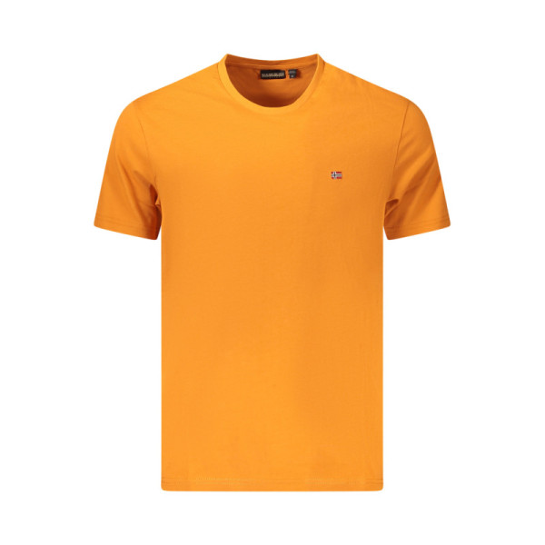NAPAPIJRI T-SHIRT MANICHE CORTE UOMO ARANCIO