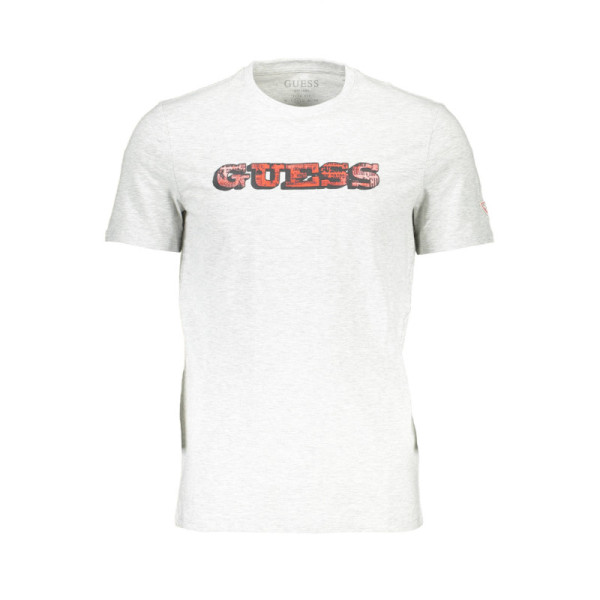 GUESS JEANS T-SHIRT MANICHE CORTE UOMO GRIGIO