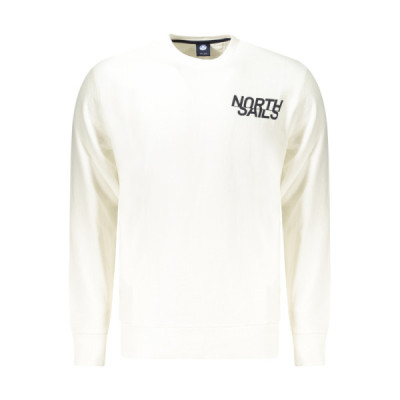NORTH SAILS FELPA SENZA ZIP UOMO BIANCO