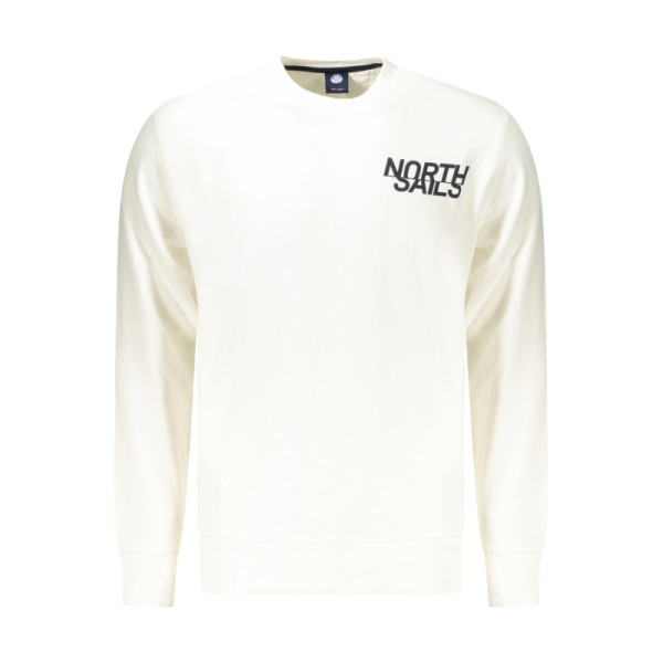 NORTH SAILS FELPA SENZA ZIP UOMO BIANCO