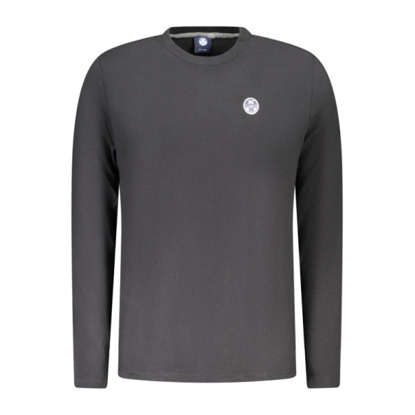 NORTH SAILS T-SHIRT MANICHE LUNGHE UOMO NERO
