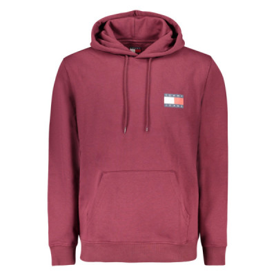 TOMMY HILFIGER FELPA SENZA ZIP UOMO ROSSO