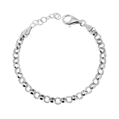 Bracciale Catena Rolo 100 sezione mm 5