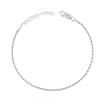 Bracciale Catena Corda Diamantata 030 sezione mm 1