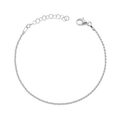 Bracciale Catena Corda 025 sezione mm 1