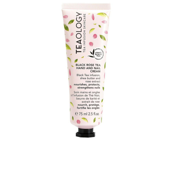 Teaology Black Rose Tea Crema Mani E Unghie Formula Antiossidante Potente 75 ml