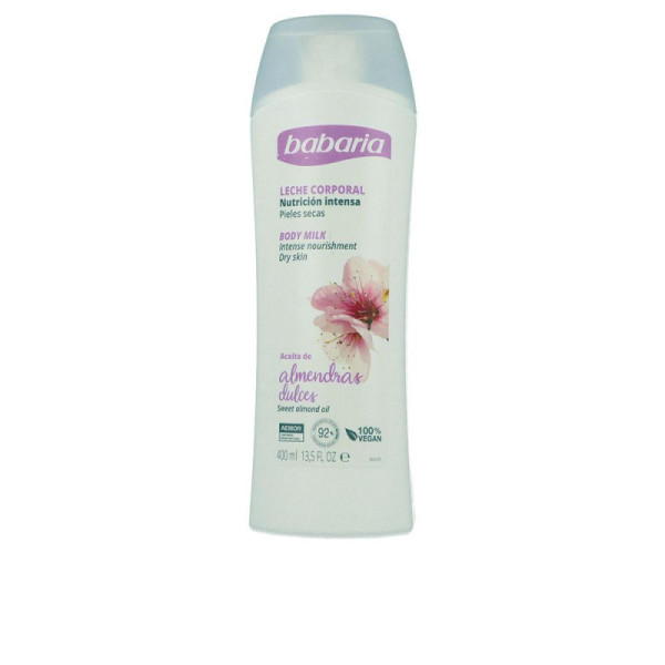 Babaria Aceite Almendras Dulces Body Milk Per Pelli Secche Idratazione Profonda Quotidiana 400 ml