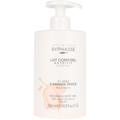 Byphasse Cuidados Hidratantes Latte Corpo Nutriente Con Olio Di Mandorle Dolce Idratazione Profonda Per Pelle Secca 500 ml