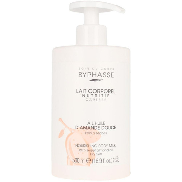 Byphasse Cuidados Hidratantes Latte Corpo Nutriente Con Olio Di Mandorle Dolce Idratazione Profonda Per Pelle Secca 500 ml