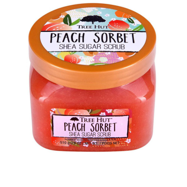 Tree Hut Sugar Scrubs Scrub Zucchero Alla Pesca Per Pelle Radiosa Esfoliazione Delicata Perfetta 510 g