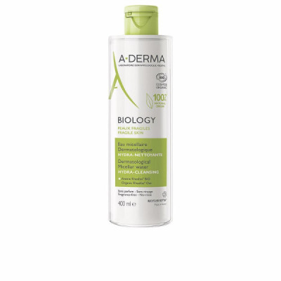 A-Derma Biology Acqua Micellare Del Viso Rimozione Trucco Naturale 400 ml