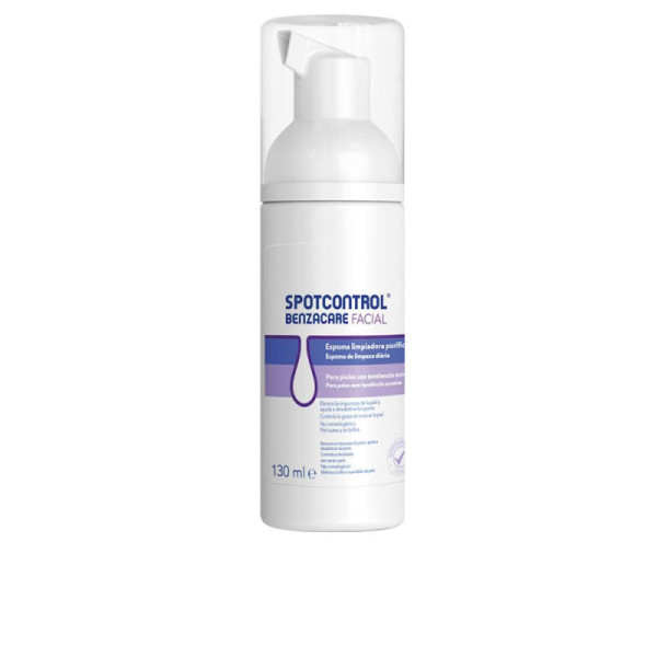 Benzacare Spotcontrol Facial Schiuma Pulente Viso Pulizia Delicata 130 ml