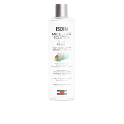 Isdin Micellar Solution Acqua Micellare Detergente Viso Approvato Da Makeup Artist 400 ml