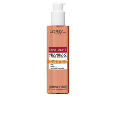 L'Oréal Paris Revitalift Vitamina C + Acido Salicilico Detergente Schiumogeno Viso Pelle Radiosa 150 ml