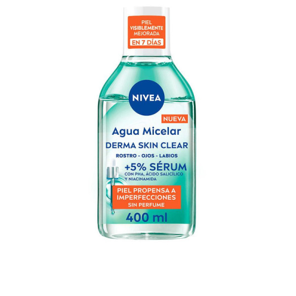 Nivea Agua Micelar Nivea Acqua Micellare Anti Imperfezioni Con Siero Pelle Chiara Subito 400 ml