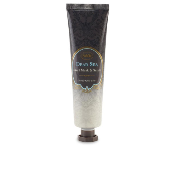 Sabon Dead Sea Maschera Scrub Viso 3 In 1 Purificante Naturale 50 ml