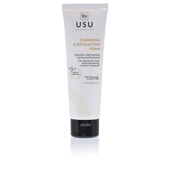 Usu Cosmetics Usu Cosmetics Limpieza Facial Schiuma Detergente Esfoliante Esfoliazione Delicata Con Noci 120 ml