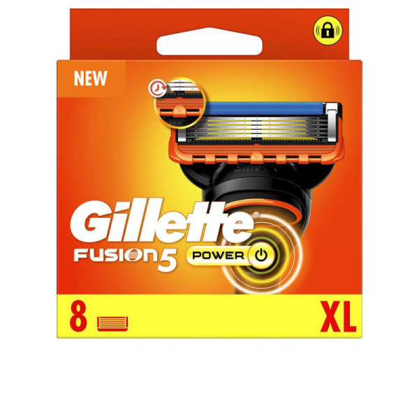 Gillette Fusion 5 Power Cartucce Per Rasoio Taglio Perfetto Sempre 8 recambios