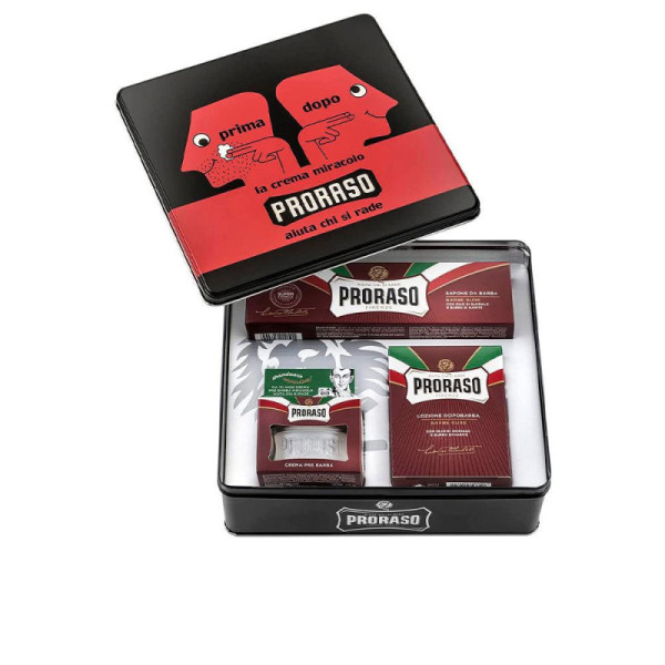 Proraso Red Proraso Set Di Rasatura Sandalo E Shea 3 pz