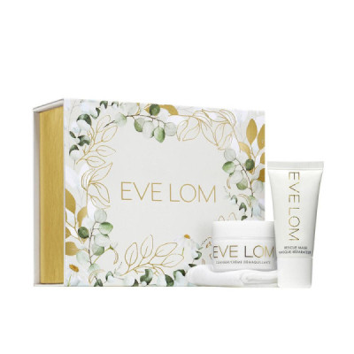 Eve Lom Detergente Kit Cosmetico Glow Sano E Luminoso 3 pz