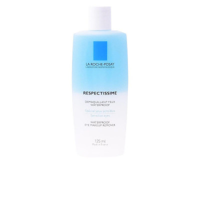 La Roche Posay Respectissime Struccante Resistente All Acqua Per Occhi Sensibili Gentile Rimozione Per Occhi Delicati 125 ml