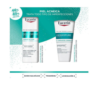Eucerin Dermopure Siero Tripla Azione Combatte Imperfezioni 2 pz