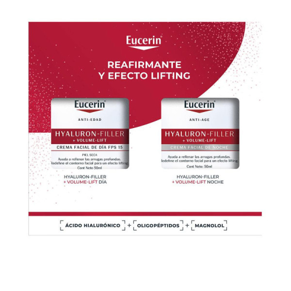 Eucerin Hyaluron Filler Set Cosmetico Viso Per Pelli Secche Idratazione Protettiva 2 pz