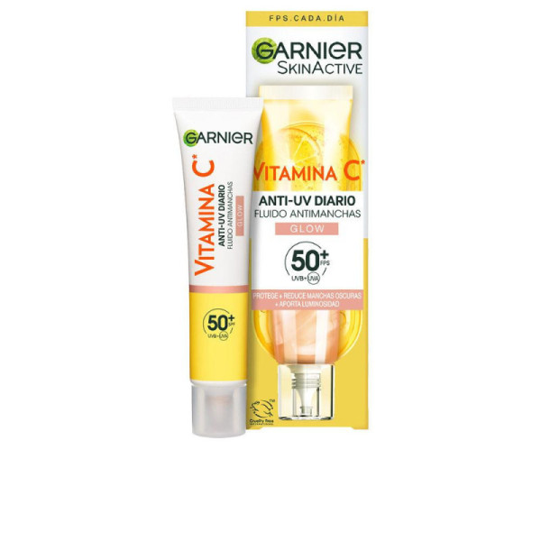 Garnier Skinactive Fluido Antimacchie Con SPF50 Plus Radiosa Protezione Quotidiana 40 ml