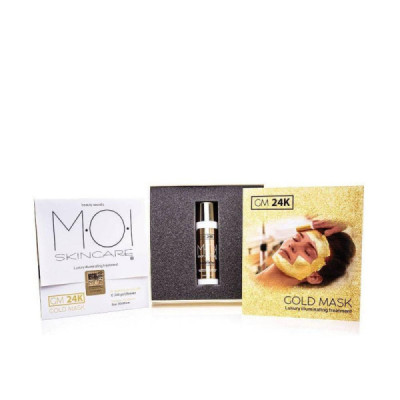 Moi Gold Mask 24K Maschera Viso Luminosità Immediata 7 pz