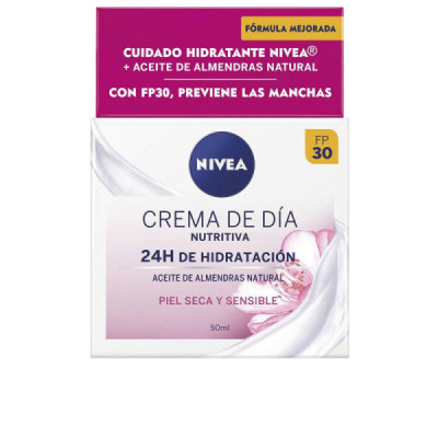 Nivea Crema Giornaliera Nutriente Crema Viso Idratazione Profonda E Protezione UV 50 ml